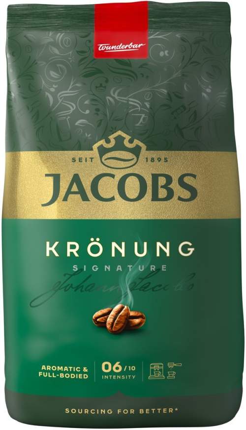 JACOBS Kronung Signature, zrnková, 1000g