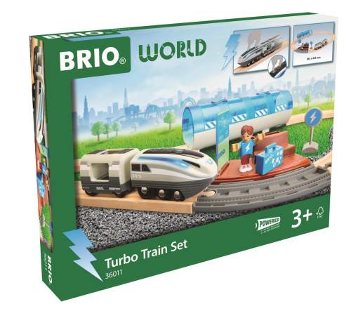 BRIO Vlaková sada s turbo vlakem