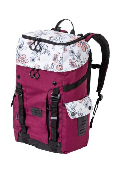 Meatfly Scintilla Blossom White/Burgundy 26 L