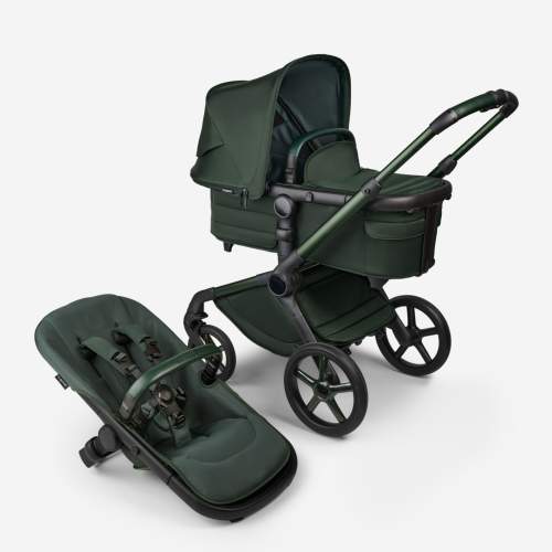 Bugaboo Fox 5 complete Noir Limited Editon Midnight Green