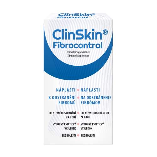 ClinSkin Fibrocontrol náplasti k odstranění fibromů 3ks