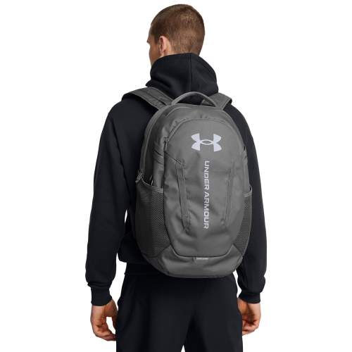 Under Armour UA Hustle 6.0 Backpack Batoh Šedá