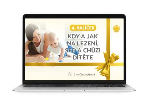Eva Kiedroňová 4. Balíček on-line kurzů - Kdy a jak na lezení, sed a chůzi dítěte