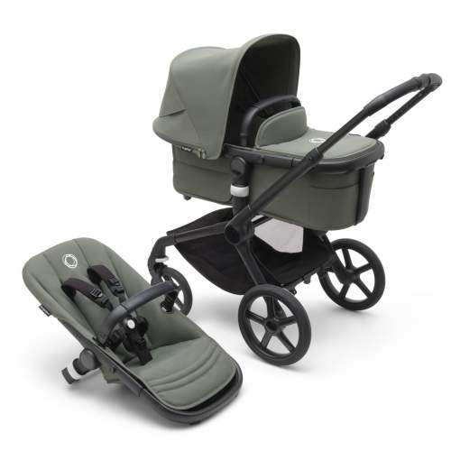 Bugaboo Fox 5 komplet BLACK/FOREST GREEN