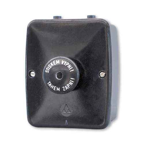 ABB spínač trojpólový stiskací 35303-71 černá 16A 400V