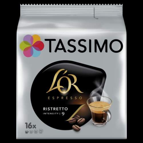 JACOBS Tassimo Espresso Ristretto Kávové kapsle 16 ks