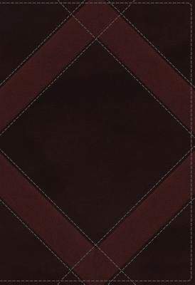 NKJV, Unapologetic Study Bible, Imitation Leather, Brown, Indexed, Red Letter Edition: Confidence for Such a Time as This - (Emmanuel Foundation)(Imitation Leather)