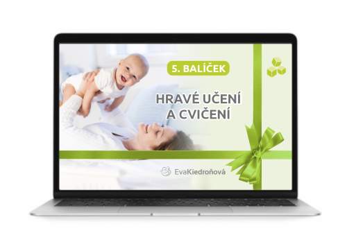 Eva Kiedroňová 5. Balíček on-line kurzů - Hravé učení a cvičení