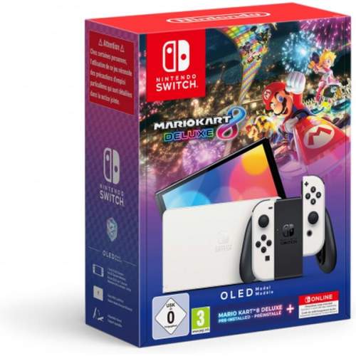 Nintendo Switch OLED Bílá