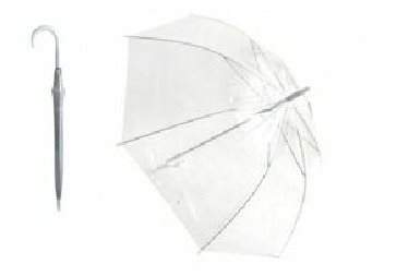 Teddies Deštník průhledný 82cm