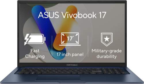 ASUS Vivobook 17 X1704VA-AU567W Quiet Blue