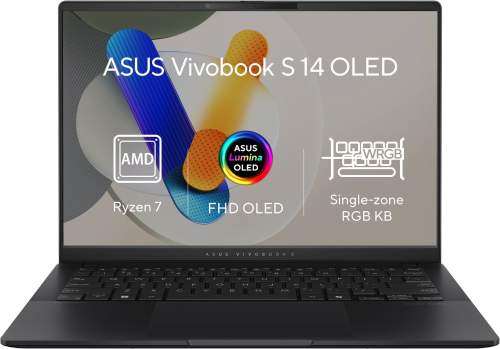 ASUS Vivobook S 14 OLED M5406KA-OLED108X Neutral Black celokovový M5406KA-OLED108X