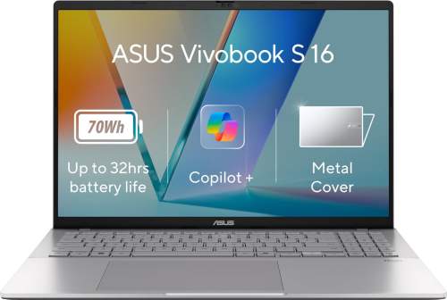 ASUS Vivobook S16 S3607QA-PL004W Cool Silver kovový