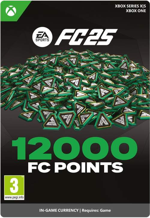 EA Sports FC 25: 12000 FC Points Xbox Digital