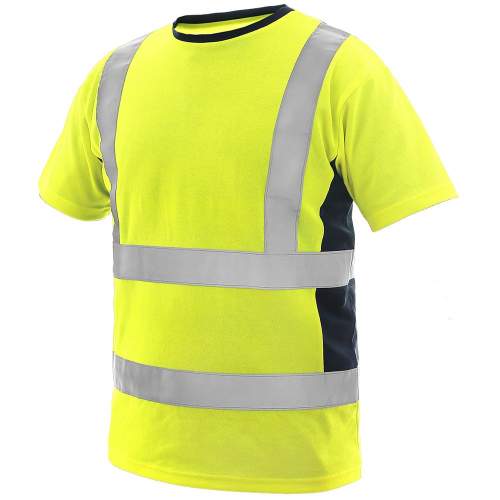 Canis CXS Tričko EXETER výstražné pánské žluté 5XL