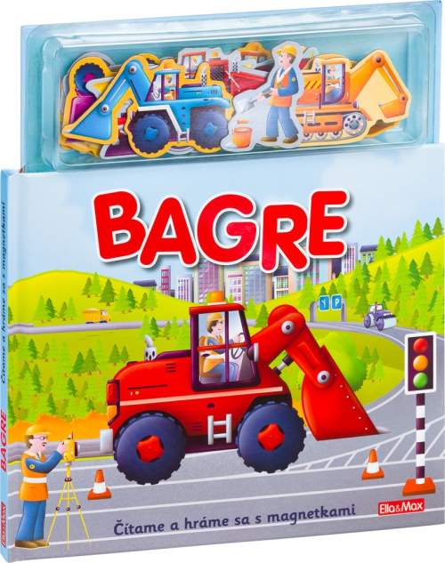 BAAGL BAGRE ─ Knižka s magnetkami