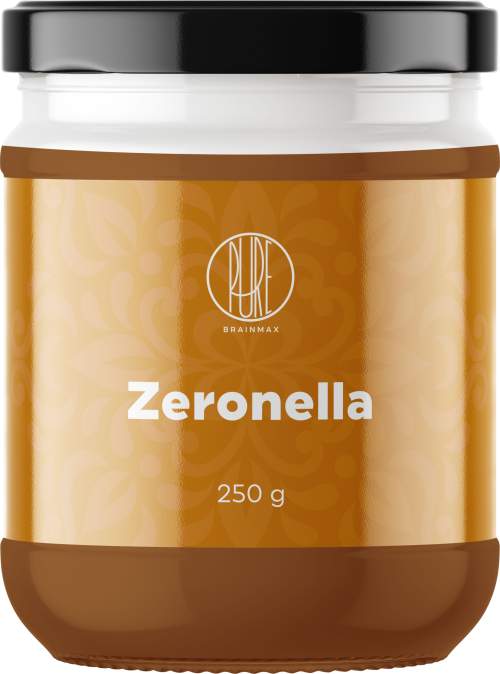 BrainMax Pure Zeronella, Lískooříškový krém s hořkou čokoládou, 250 g