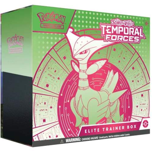 Pokémon tcg: sv05 temporal forces elite trainer box iron thorns