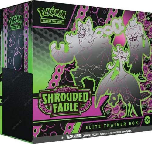Pokémon tcg: scarlet & violet shrouded fable elite trainer box