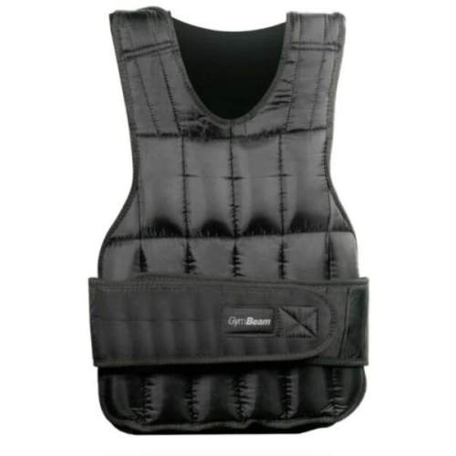 GymBeam WEIGHT VEST 10 KG Zátěžová vesta černá