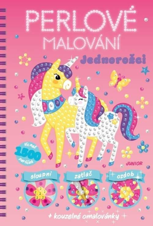 Jednorožci - Perlové malování