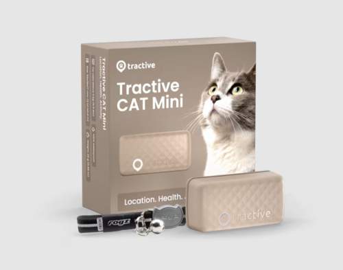 Tractive GPS CAT Mini hnědá