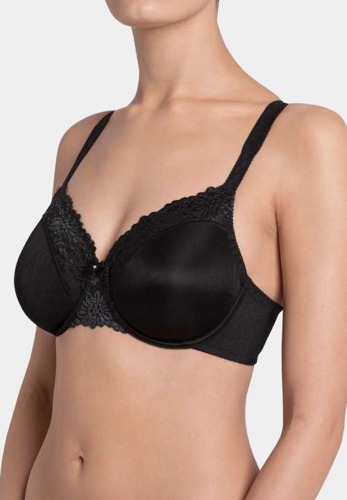 Triumph Podprsenka nevyztužená Ladyform Soft W černá 0004 černá 80H