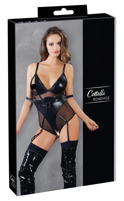 Cottelli Bondage body - černé
