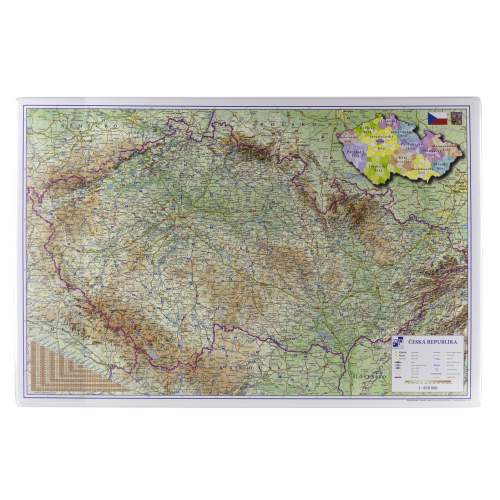Karton P+P Podložka mapa ČR