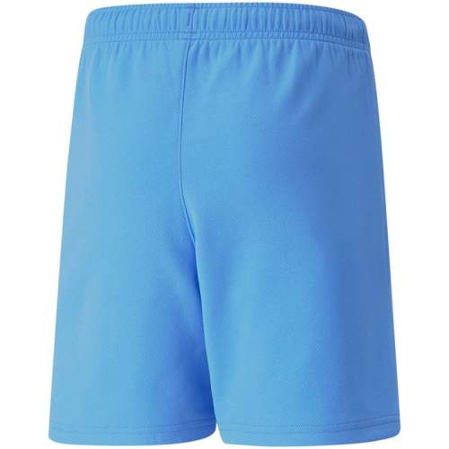 Puma TEAMRISE SHORTS Juniorské šortky, světle modrá, velikost