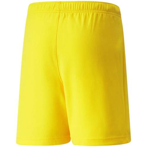 Puma TEAMRISE SHORTS Juniorské šortky, žlutá, velikost