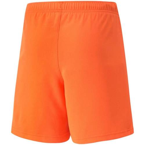 Puma TEAMRISE SHORTS Juniorské šortky, oranžová, velikost