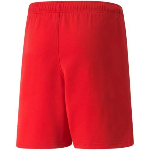 Puma TEAMRISE SHORTS Juniorské šortky, červená, velikost