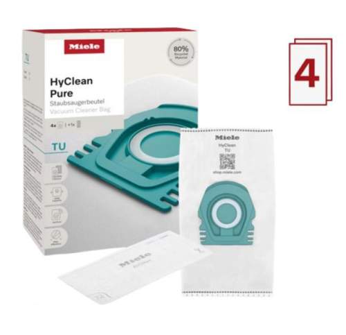 Miele HyClean Pure TU sáčky do vysavače + filtr AirClean pro Guard L1/Guard S1 4ks