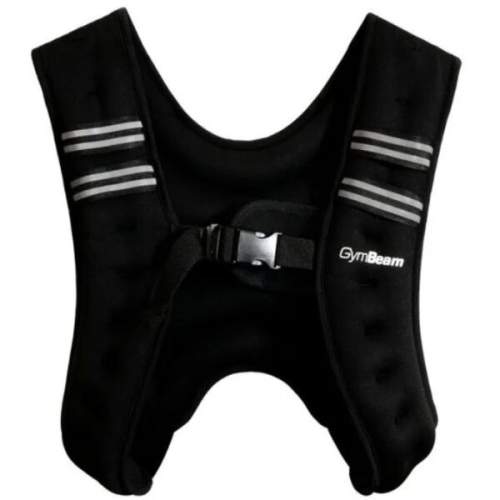 GymBeam ACTIVE 7 KG Zátěžová vesta černá