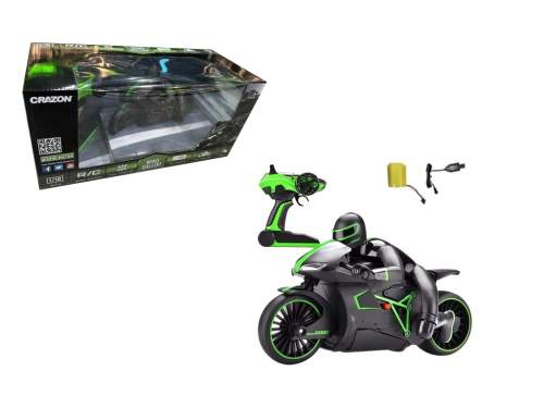 RC motorka 2,4 GHz zelené