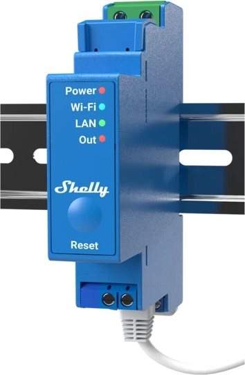 Shelly Pro 1 spínací modul na DIN lištu WiFi LAN